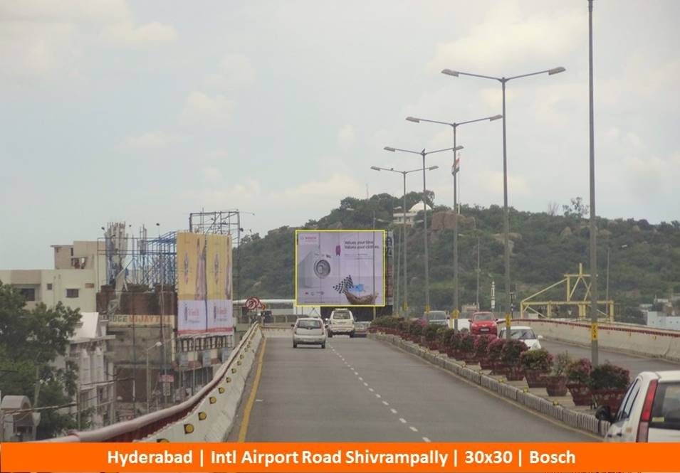 OOH Billboard Agency in India, Hoardings Advertising in PVNR Flyover Hyderabad